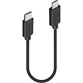 DUSTEWQ Replacement Short Micro USB to USB C Cable, USB C to Micro USB Cable Adapter, Data Transmission Cable Compatible with Camera/Driving Recorder/Game Controller/Kindle/DJI/GPS (20 inches)