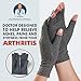 Dr. Frederick's Original Grippy Arthritis Gloves for Women & Men - Anti-Slip Compression Gloves for Arthritis Pain Relief - Medium
