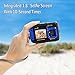 Ivation 20MP Underwater Shockproof Digital Camera & Video Camera w/Dual Full-Color LCD Displays – Fully Waterproof & Submersible Up to 10 Feet (Blue)