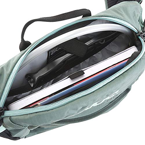 Evoc Hip Pack Race 3L with 1.5L Bladder Olive/Light Petrol, One Size