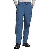 Cherokee Scrub for Men Fly Front Cargo Pant with 7 Pocket, Durable, Fade Resistant Fabric - 4000