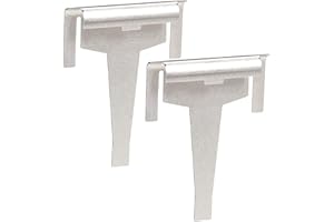 OEM MANIA WE CARE YOUR DIFFICULTY. [DA61-06796A Clip OEM Mania] DA61-06796A 2-PACK NEW OEM Produced for SAMSUNG Refrigerator Drain Clip Evaporator Replacement Part - Replaces AP5579885 2683162 PS4145120