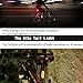 G Keni Smart Bike Tail Light Wireless Auto On/Off Rear Bike Light USB Rechargeable LED Bicycle Brake Sensing Taillight Waterproof