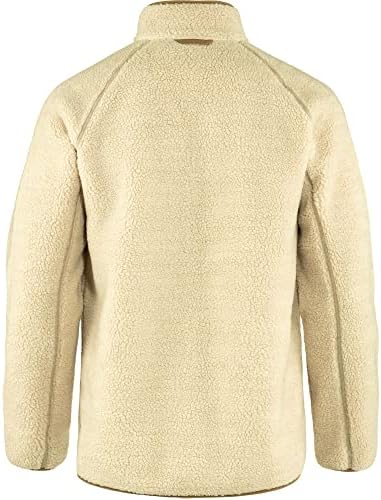 Fjallraven 84158-113 Vardag Pile Fleece M Maglia Lunga Uomo Chalk White Taglia S