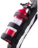 Badass Moto Gear Adjustable Roll Bar Fire Extinguisher Holder for Jeeps – Durable Stitching. Easy Install. for Jeep Wrangler, Unlimited, CJ, JK, TJ, Rubicon, Sahara, Sport. Extinguisher not Included.