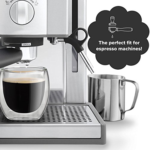 Espresso Shot Glass, Durable Double Walled Espresso Cups, Clear Shot