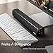 TEWELL Mini Sound Bar for Projector, PC, TV, Cellphone and Tablet, Bluetooth Soundbar Speaker with Louder Sound and Richer Bass (Upgraded)thumb 1