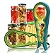 Maggift Jar Lid Opener Can & Bottle Top Opener Set (2pack)