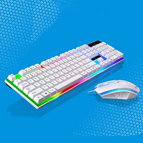 Onewell Wired USB Lighting Mechanical Feel Computer Keyboard Mouse Sets for PS4/PS3/Xbox One and 360 - Thumbnail 7