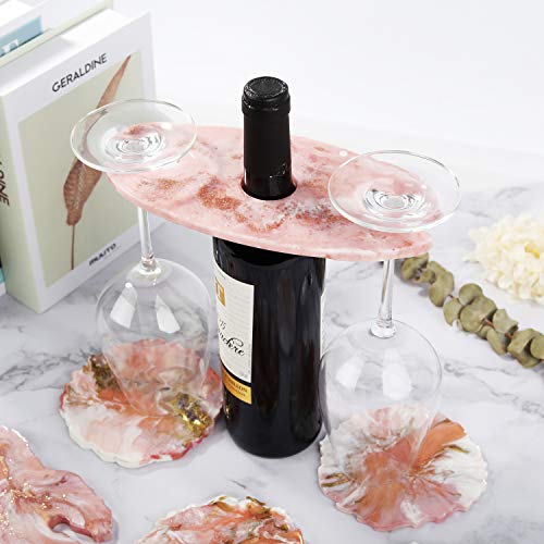LET'S RESIN Wine Rack Resin Molds,Wine Glass Holder Epoxy Resin Molds