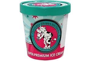 CHOCOLATE SHOPPE ICE CREAM Chocolate Shoppe, Black Licorice Ice Cream, Pint (8 Count)