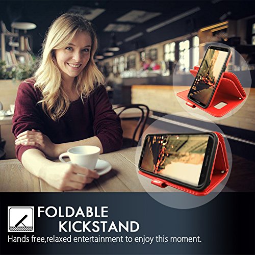 image for Galaxy Note 8 Case, Note 8 wallet Case with Detachable Slim Case,9 Car
