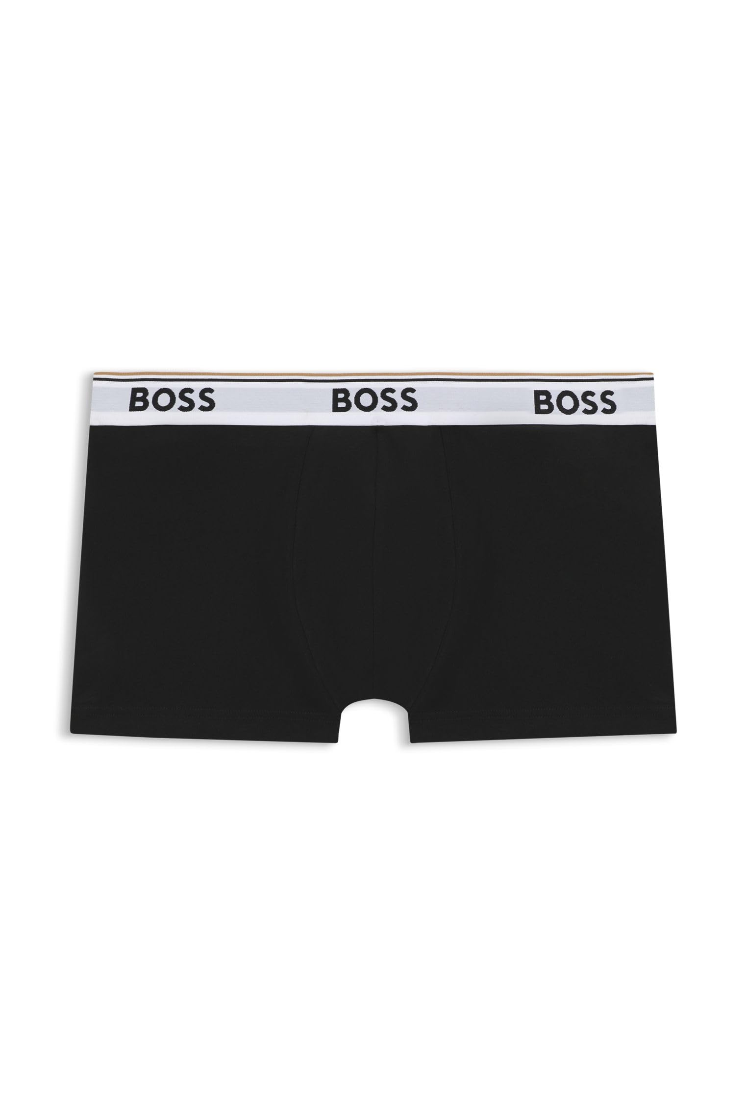 BOSS Herren Power Boxer Trunks Unterhosen Cotton Stretch 3er Pack