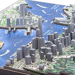 4D Cityscape Hong Kong Time Puzzle