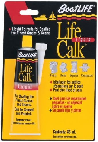 Boat Life Sealant Lifecalk Tube (Black, 2.8-Ounce) by Boatlife