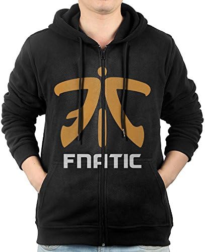 ERfunnMen's Cool Fnaticclogo Pocket Zipper Sweatshirts