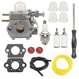 Panari 753-06190 Carburetor for Walbro WT-973 Troy-bilt TB2040XP TB21EC TB22EC TB32EC TB42BC TB80EC Yard Man YM71SS MTD M2500 M2510 Bolens BL110 BL160 Trimmer
