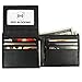 Aonal RFID Blocking Leather Bifold Wallet for Men