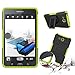 Tab A 7 Inch 2016 Release Armor Case DWaybox 2in1 Combo Hybrid Rugged Heavy Duty Hard Back Case Cover with Kickstand for Samsung Galaxy Tab A 7.0 2016 T280 T285 (Green)
