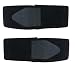 InsectGuard - Permethrin Treated Tick & Mosquitoes Insect Repellent 2" Wide by 18" Long Pair of Straps (Black) One Size Fits All Up To Adult Large