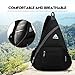 OIWAS One Strap Backpack for Men Single Strap Backpack Sling Bag Crossbody Shoulder Daypack for Boys Women