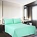 Best Season Twin Size Sheets Set - 3 Piece (Mint Color) Brushed Microfiber Bed Sheet Set,Deep Pocket,Extra Soft & Fade Resistant,Hypoallergenic