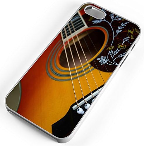 iPhone Case Fits Apple iPhone 6s 6 Picking And Grinning Acoustic Guitar Clear Rubber