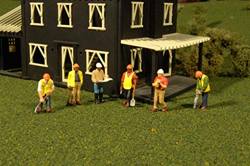 Scene Scapes Figures - Civil Engineers (6pcs/pk) - O Scale