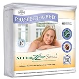 Aller Zip Polyester Smooth Anti-Allergy and Bed Bug Proof Mattress Encasement Size: King