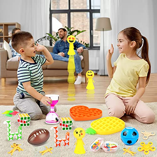 Fidget Toys Set 28 Pack, Sensory Fidget Toys for Adults and Kids, Stress Relief and Anti-Anxiety Toys Gift Perfect for ADHD ADD Anxiety Autism with Infinity Cube, Fidget Spinner