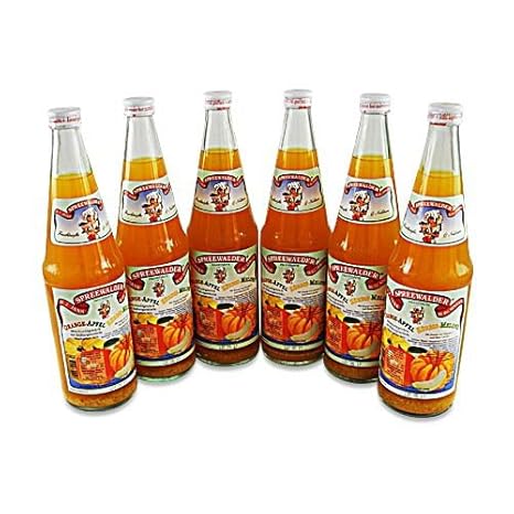 Janks Orange-Apfel-Kürbis-Melone Fruchtgetränk 6er Pack (6 Flaschen à 0.7 l)