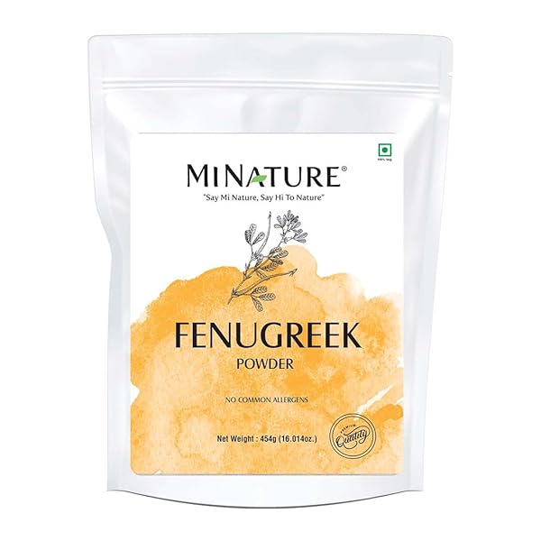 MI NATURE FENUGREEK POWDER – 100% NATURAL TRIGONELLA...