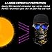 JOEYOUNG 3D Face Sun Mask, Neck Gaiter, Headwear, Magic Scarf, Balaclava, Bandana, Face Mask, Hunting, Running, Motorcycle