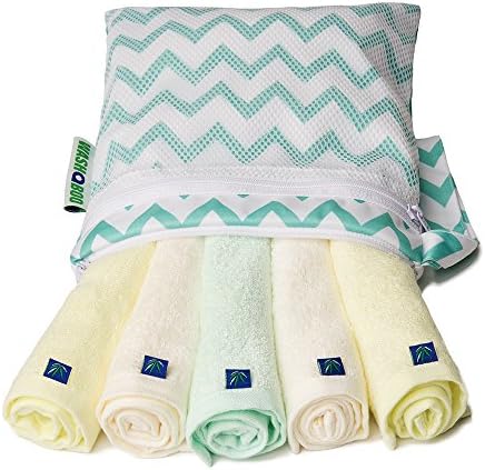 LUXURY WASHCLOTHS SOFT BAMBOO TOWEL WET/DRY BAG AND. SENSITIVE SKIN BEAUTY GIFT OR BABY REGISTRY. NEWBORN GIRL OR BOY.