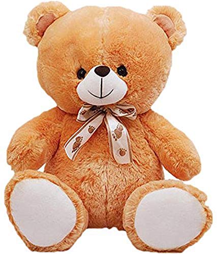 HUG n FEEL SOFT TOYS Long Soft Lovable hugable Cute Giant Life Size Teddy Bear (2 Feet, Brown)