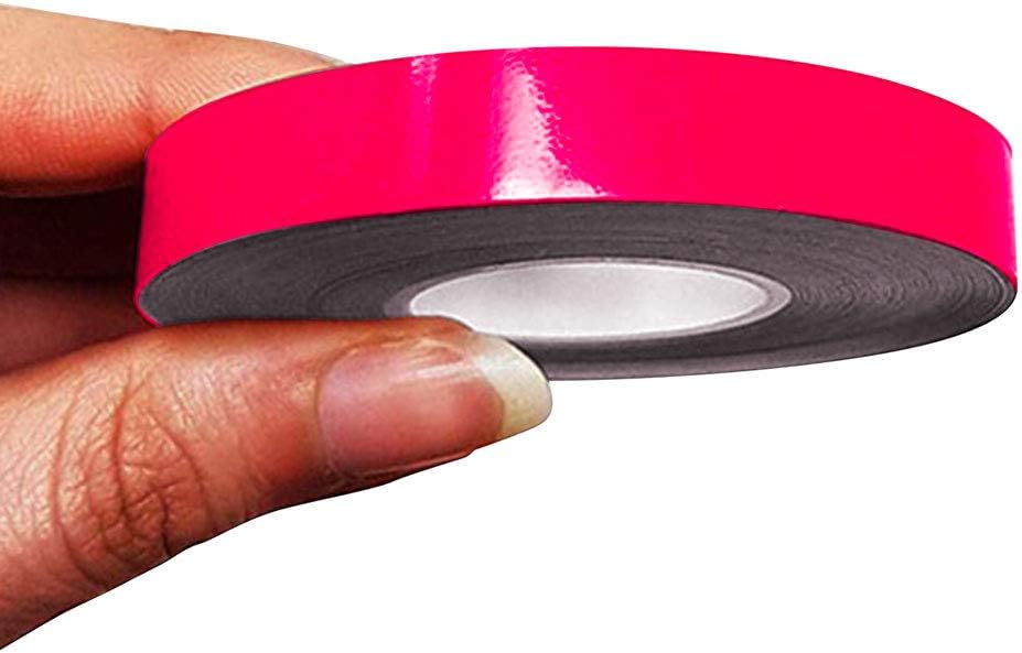 4R Quattroerre.it 10504 Trim Stripes Adhesive Strips for Cars Neon Fuchsia, 10 mm x 10 mt, Pink