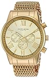 Akribos XXIV Men's AK919YG Analog Swiss Quartz Gold Watch