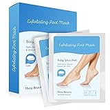 2 Pairs Exfoliating Foot Peel Mask For Soft, Smooth Feet- Peeling Away Calluses & Dead Skin cells - Baby Your Feet by Vena Beauty