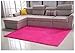 Bnxbb Ultra Soft 4Cm Thick Indoor Fluffy Thick Indoor Area Rug for Home Decor Living Room Bedroom Kitchen Dormitory Rectangle,Size:24 x 47 Inch (60Cm X 120Cm) Hot Pink