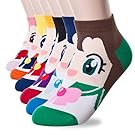 Dani's Choice Cute Cartoon Character Socks (Sailor Moon 6set) One Size