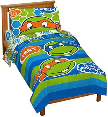 ninja turtle crib bedding