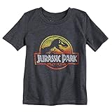 Jumping Beans Toddler Boys 2T-5T Jurassic Park Graphic Tee 3T Charcoal Heather