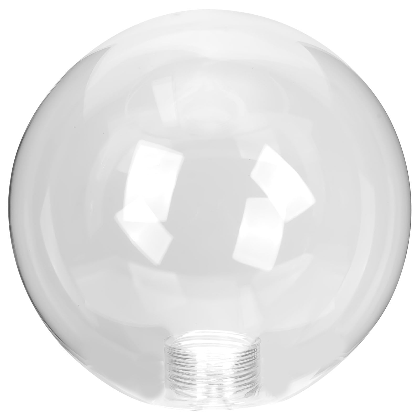 PRETYZOOM G9 Glass Lamp Shade Replacement Clear Globe Light Cover 4 Inch Indoor Pendant Wall Lamp Accessory