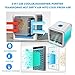 Fitfirst Mini Portable Air Cooler, 6.7 Inch Personal Desktop Air Conditioner, Humidifier and Purifier for Office, Dorm, Outdoor Camping, USB Charging Supported
