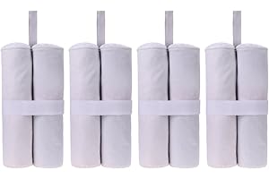 MOOCY Sand Bag for Canopy Weights, Heavy Duty Sandbags for Pop Up Canopy Leg Tent, Instant Shelter, Tailgate Tent Anchor Bags, Set of 4