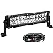 YITAMOTOR LED Light Bar 14inch 72W Led Light Pod Wiring Harness Spot Led Work Light Offroad Light Led Fog Light Truck Light Driving Light Boat Light Truck Pickup SUV ATV UTV,2 Years Warranty