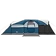 PORTAL 6/8/10 Person Family Camping Tent with Screen Room, Water Resistant Big Tunnel Tent with Rainfly, Large Family Tent for Outdoor Camping, Party