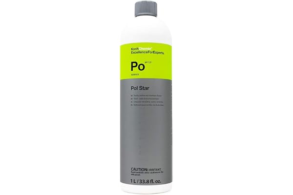 Koch-Chemie - Pol Star - Textile, Leather & Alcantara Cleaner; Effective Natural Cleaner with Protection Formula; Cleans and