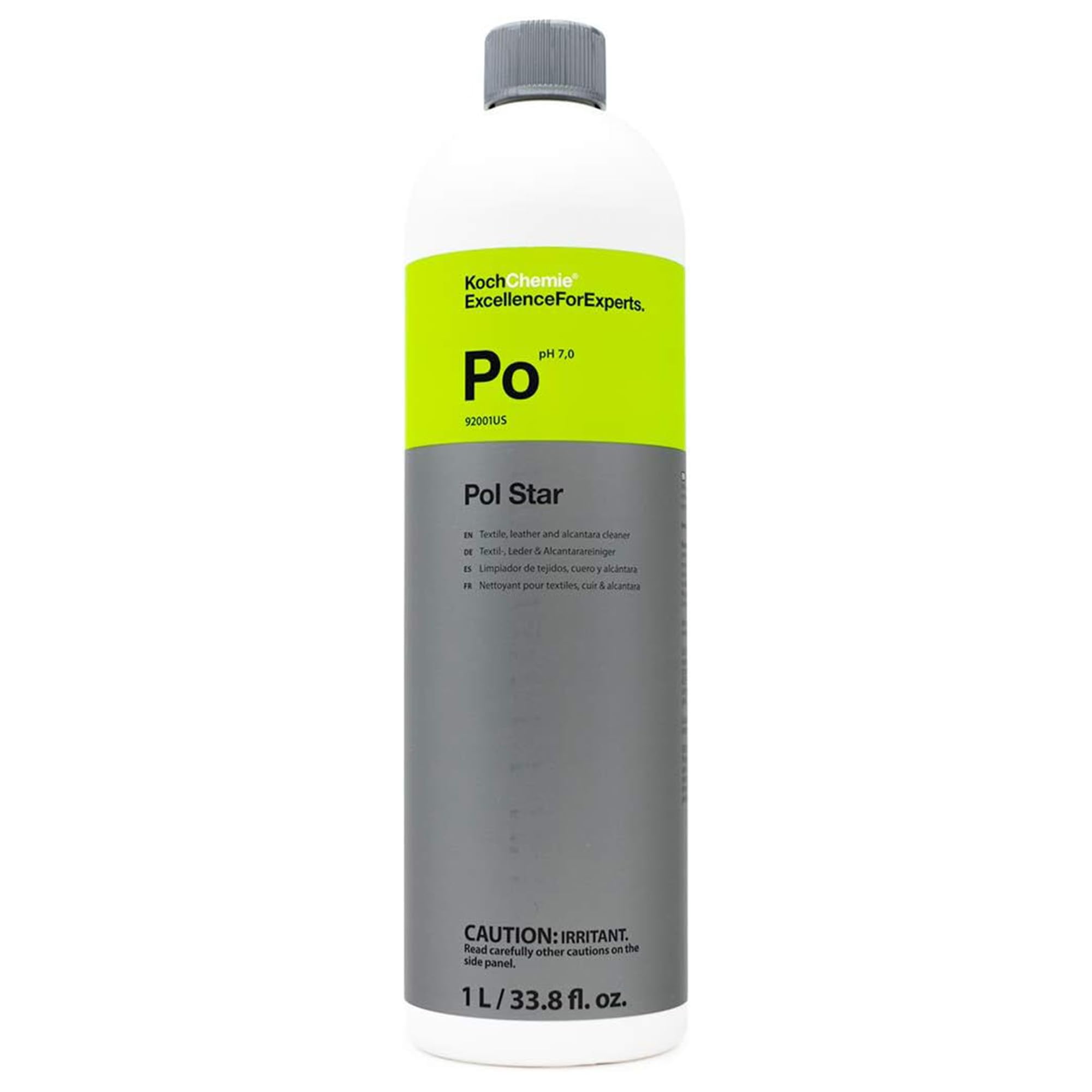 Photo 1 of KOCHCHEMIE - Pol Star - Textile, Leather & Suede Cleaner; Natural Cleaner, Protection Formula; No Water Marks (1 Liter)