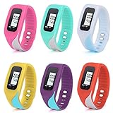 Perman Durable Digital LCD Pedometer Run Step Walking Distance Calorie Counter Watch Bracelet